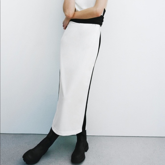 ZARA BNWT Dress with Side Stripe - Picture 2 of 5